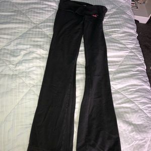 Dark gray yoga pants